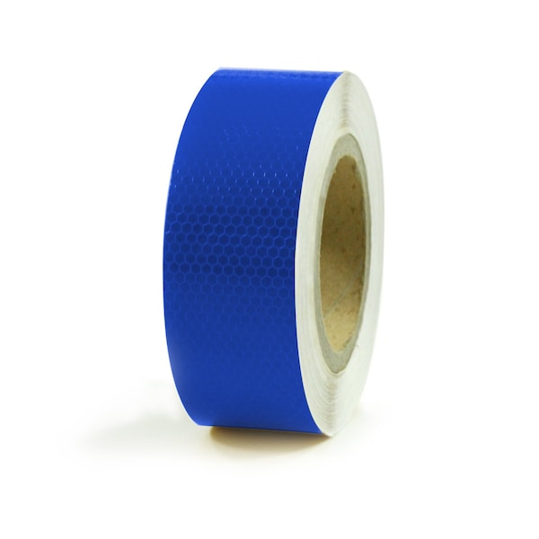 2" in x 150' ft Diamond Trailer Truck Conspicuity DOT Class 2 Reflective Safety Tape - Blue